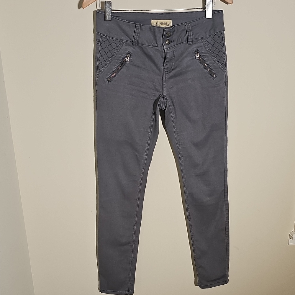 Gray Women's Jeans By‎ Djeans Skinny Size 4